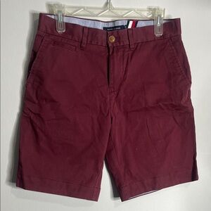 Tommy Hilfiger Burgundy Men's Shorts